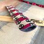 White And Pink Skull Drum Stick Case, thumbnail 2 of 4