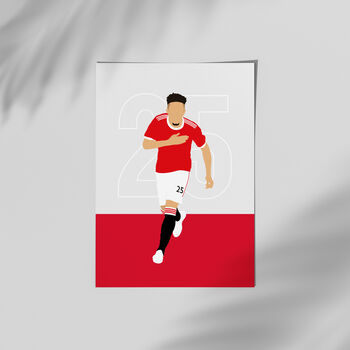 Jadon Sancho Man United Poster, 2 of 4