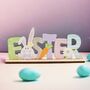 Small Wooden Easter And Spring Table Display Signs, thumbnail 1 of 7