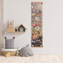 Personalised Magical Fairy Adventure Height Chart, thumbnail 1 of 6