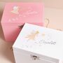 Personalised Name Ballerina Fairy Musical Jewellery Box, thumbnail 1 of 6