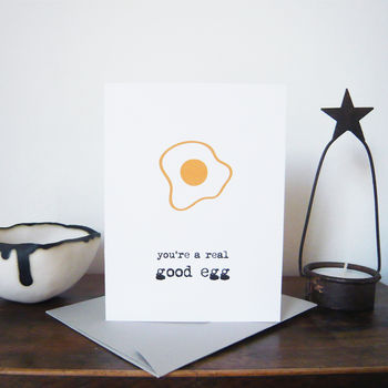 'You're A Real Good Egg' Petite Card, 3 of 3