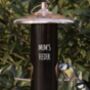 Personalised Black And Copper Bird Feeder, thumbnail 3 of 4