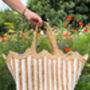 Handmade Scallop Jute Bag, thumbnail 1 of 6