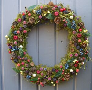Christmas Wreath UK | notonthehighstreet.com