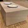 Birchwood Ply Rectangular Tealight Holder, thumbnail 2 of 12