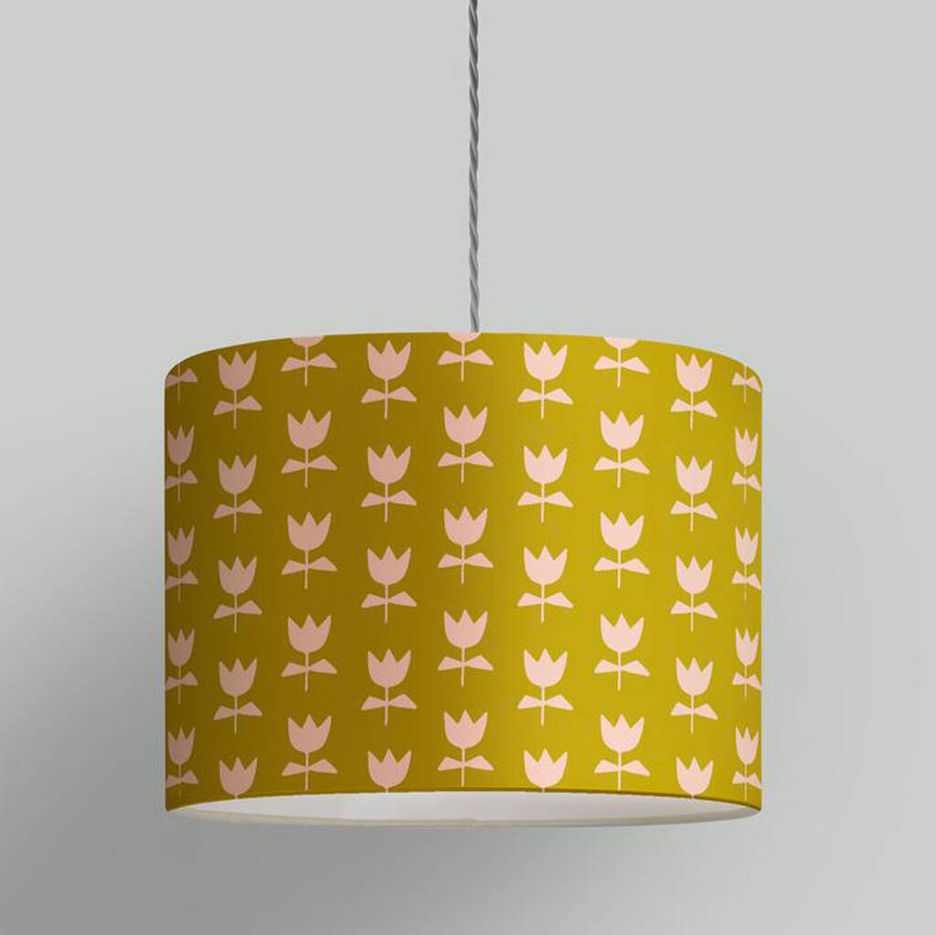 Flora Lampshade, Gold