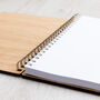 Personalised Wedding Guest Book Pink Purple Flowers, thumbnail 4 of 6