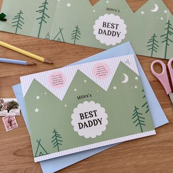 Personalised Best Daddy Adventure Crown For Father's Day, 8 of 12