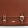 Into The Woods Tan Classic Satchel, thumbnail 4 of 8