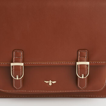 Into The Woods Tan Classic Satchel, 4 of 8