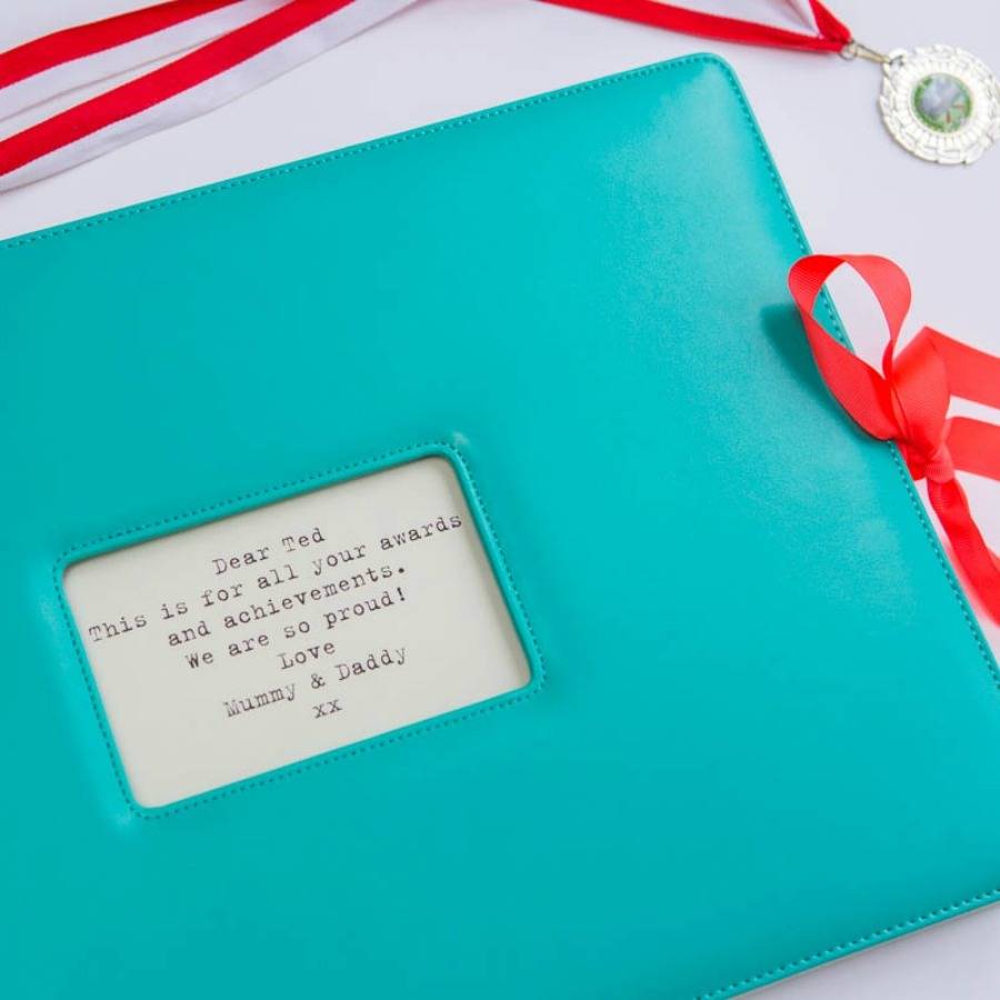 personalised memory folder keepsake book by meminio