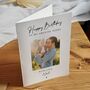 Personalised Birthday Photo Card, Custom Picture Greeting Card, thumbnail 1 of 3