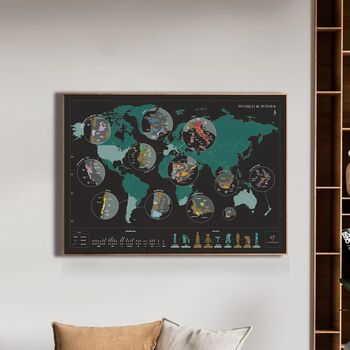 Scratch Off Wine Map World, 5 of 7