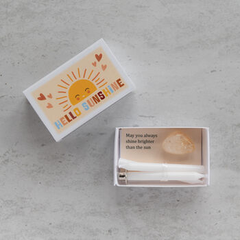 Hello Sunshine Mindfulness Gift In A Matchbox, 6 of 8