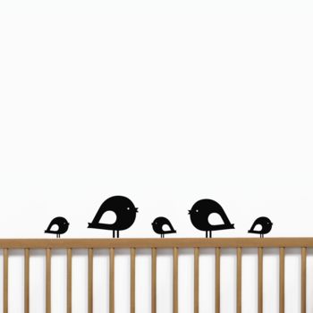 Bird Family Wall Stickers, 5 of 8