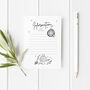Our Wedding Invitations Set Of 10, thumbnail 2 of 4