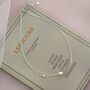 Monaco D’or Gold Pearl White Oval Double Layer Gift Necklace, thumbnail 4 of 5