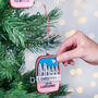 Personalised Family Sardine Christmas Tree Decoration, thumbnail 2 of 3