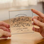 Engagement Acrylic Plaque Gift For Couple, thumbnail 2 of 3
