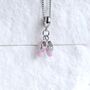 Baby Girl Pink Shoes Charm 925 Sterling Silver Gift For Newborn Mothers Necklace Jewellery, thumbnail 1 of 5