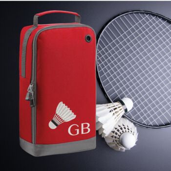 Personalised Embroidered Badminton Shoe Bag, 9 of 9