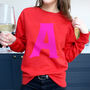 Personalised Initial Alphabet Sweatshirt, thumbnail 1 of 5