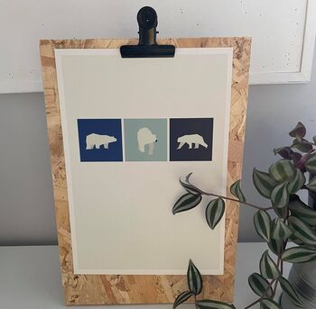 Polar Bear Art Print, 2 of 6