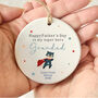 Father's Day Superhero Ceramic Keepsake, thumbnail 4 of 5