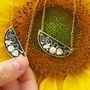 Chicken Enamel Necklace, thumbnail 3 of 6