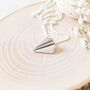 Paper Plane Necklace, thumbnail 1 of 5