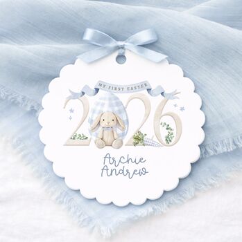 Personalised My First Easter 2026 Acrylic Ornament, 2 of 3