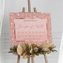 Rose Gold Wedding Order Of The Day Sign, thumbnail 2 of 5