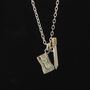 Pencil And Sharpener Necklace, thumbnail 9 of 11