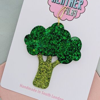 Broccoli Christmas Tree Decoration, 2 of 4