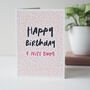 Happy Birthday And Nice Bum Birthday Card For Her, thumbnail 2 of 3