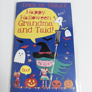 Personalised Halloween Card, 3 of 3