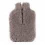Sheepskin Hot Water Bottle In Assorted Colours, thumbnail 4 of 9