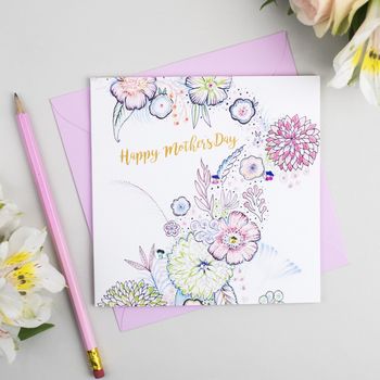 'Happy Mother's Day Flowers' Card, 2 of 3