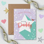 Rockstar Christmas Daddy Card, thumbnail 1 of 2