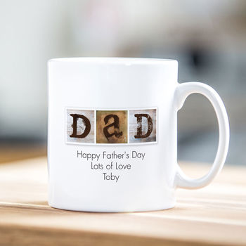 Father's Day Personalised Mug, Photo, 5 of 9