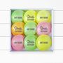 Personalised Birthday Flying Saucers Gift Box, thumbnail 1 of 6