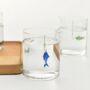 Gone Fishing Glass Tumbler, thumbnail 3 of 4