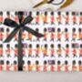 Three Sheets Of London Guards Wrapping Paper, thumbnail 2 of 2
