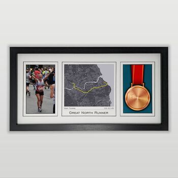 Personalised Great North Run Map Print – Great North Runner Gift, 7 of 9