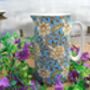 Large China Jug In William Morris Chrysanthemum Design, thumbnail 3 of 12
