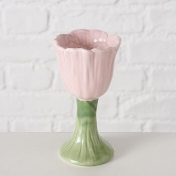 Pink Flower Egg Cup, 4 of 5