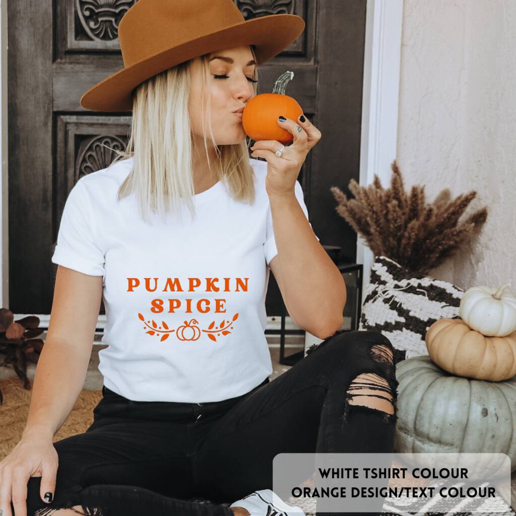 Pumpkin spice t shirts Clearance