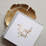 Thank You Cards Pack Of Five, thumbnail 5 of 6