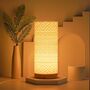 Boho Mediterranean Table Lamp 3D Printed Artistic, thumbnail 1 of 6